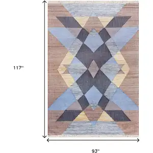 Photo of Jute Geometric Hand Woven Area Rug