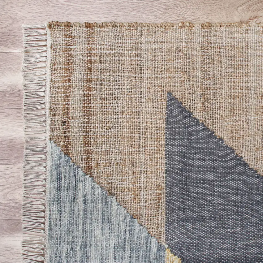 Jute Geometric Hand Woven Area Rug Photo 9