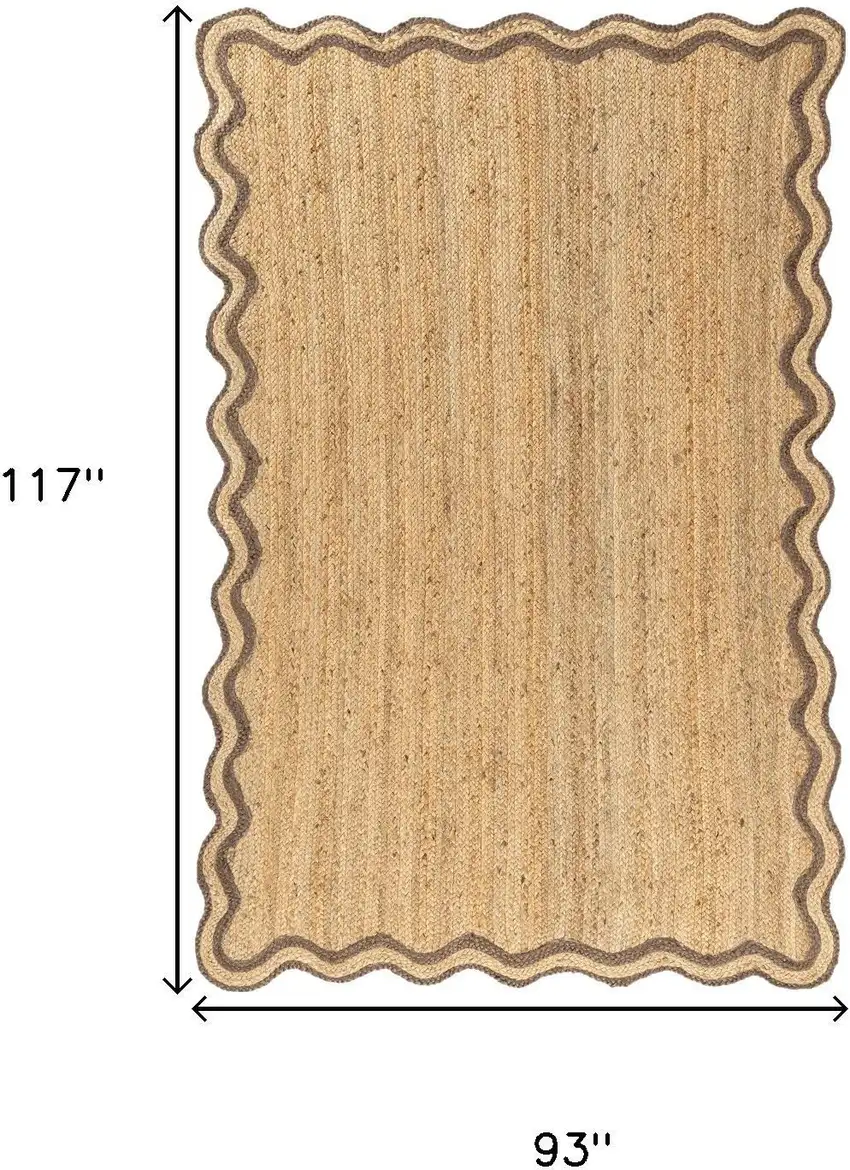 Jute Hand Braided Area Rug Photo 7