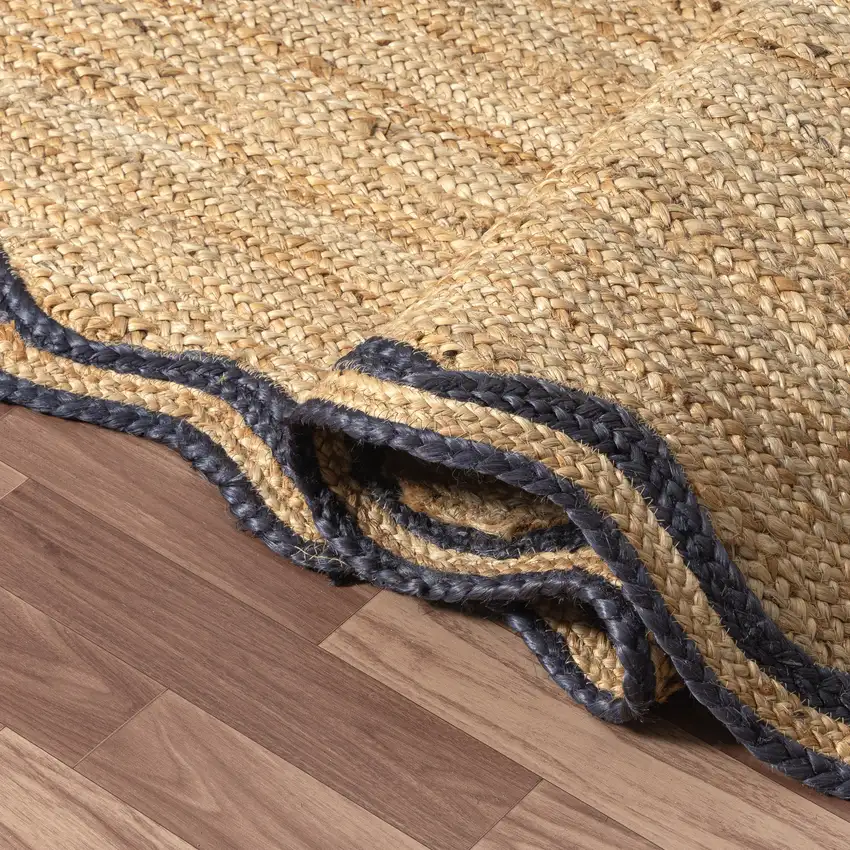 Jute Hand Braided Area Rug Photo 5