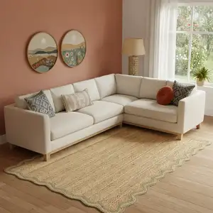 Photo of Jute Hand Braided Area Rug