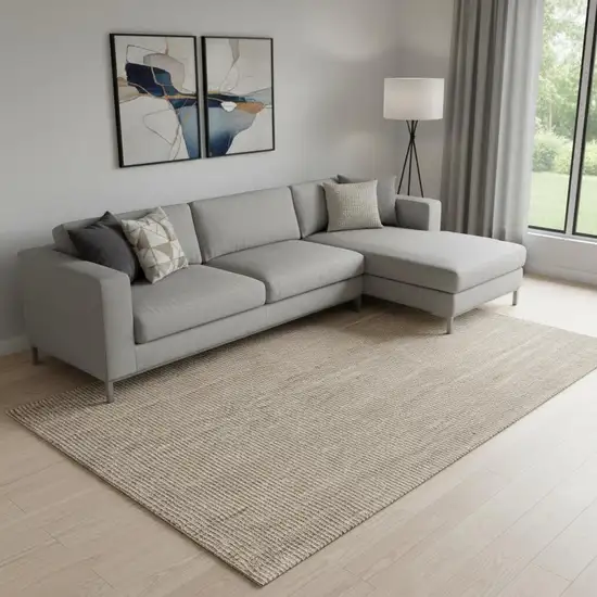 Jute Handmade Area Rug Photo 2