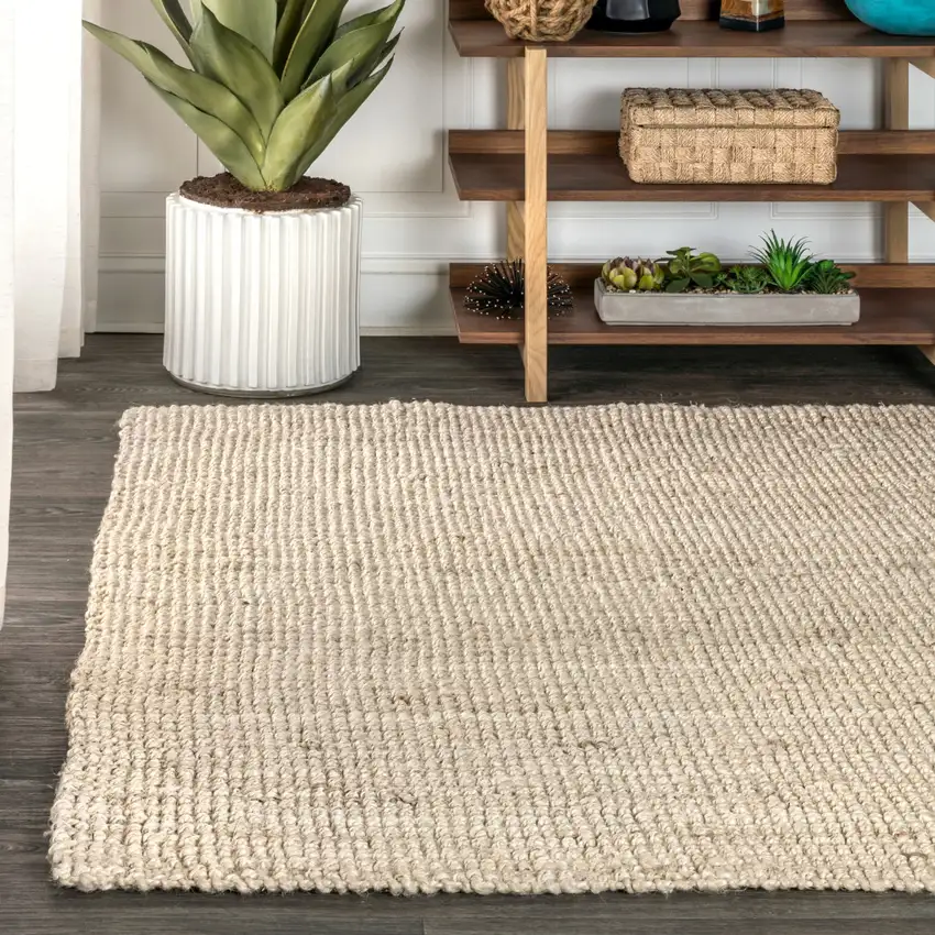 Jute Handmade Area Rug Photo 8