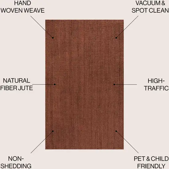 Jute Handmade Area Rug Photo 7