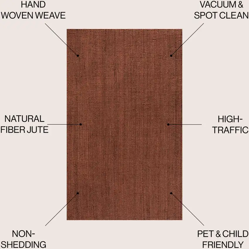 Jute Handmade Area Rug Photo 7