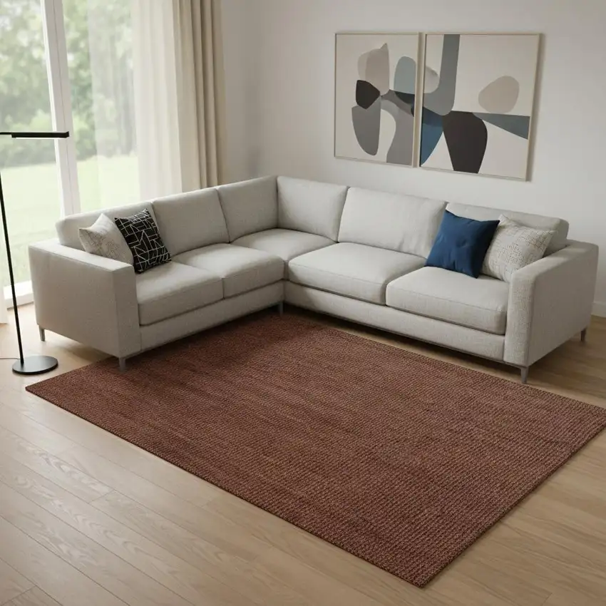 Jute Handmade Area Rug Photo 2