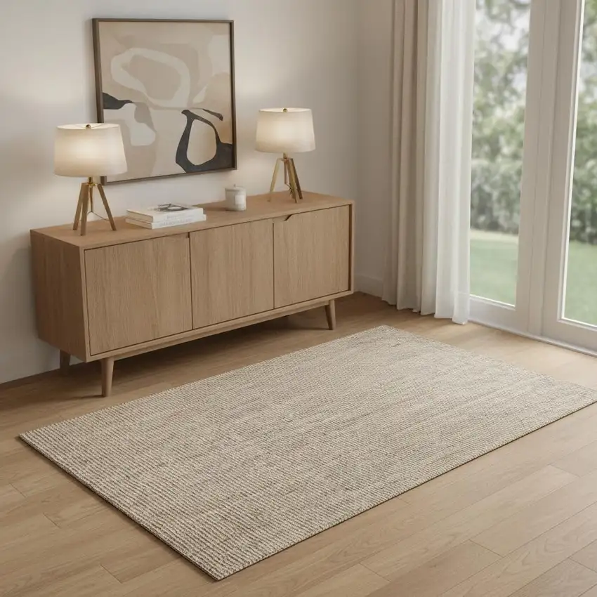 Jute Handmade Area Rug Photo 2