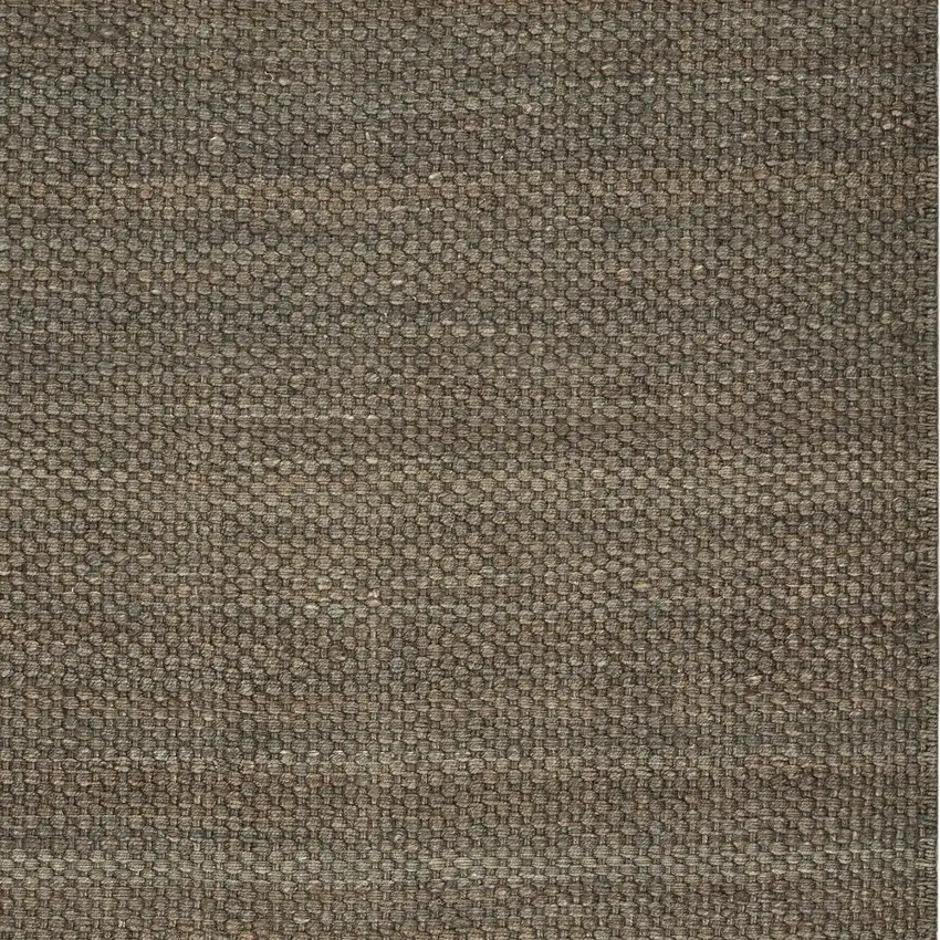 Slate Brown Hand Woven Area Rug Photo 9