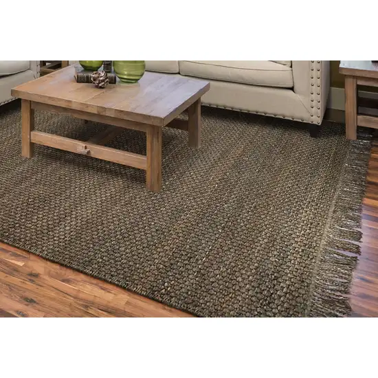 Jute Slate Area Rug Photo 1