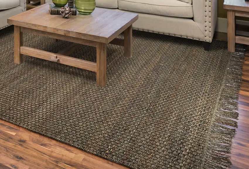 Jute Slate Area Rug Photo 1