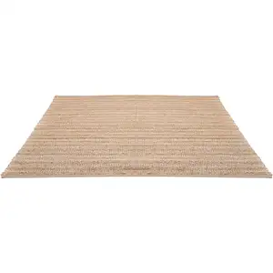 Photo of Jute Striped Hand Woven Area Rug