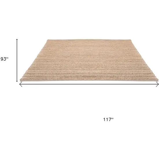 Jute Striped Hand Woven Area Rug Photo 8