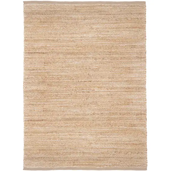 Jute Striped Hand Woven Area Rug Photo 2