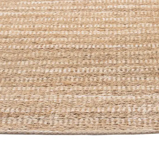 Jute Striped Hand Woven Area Rug Photo 3