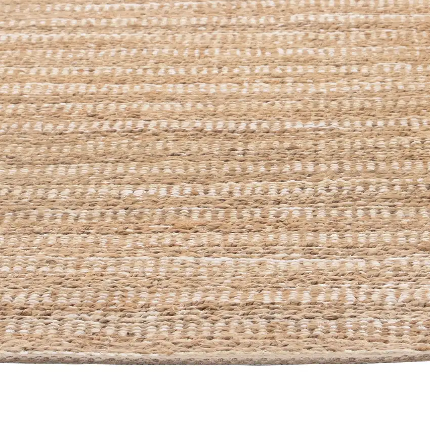 Jute Striped Hand Woven Area Rug Photo 3