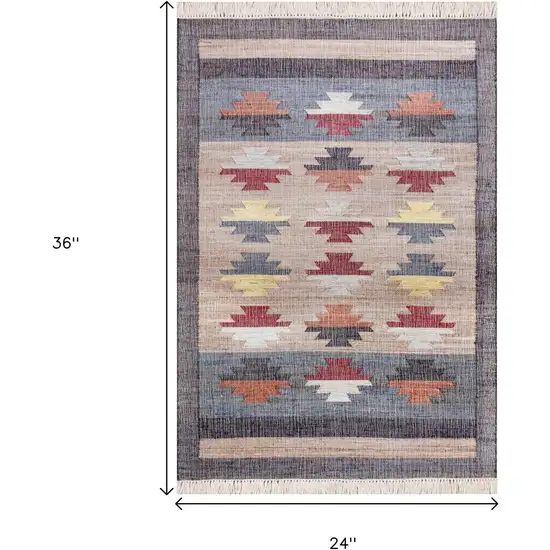 Jute Tribal Hand Woven Area Rug Photo 3