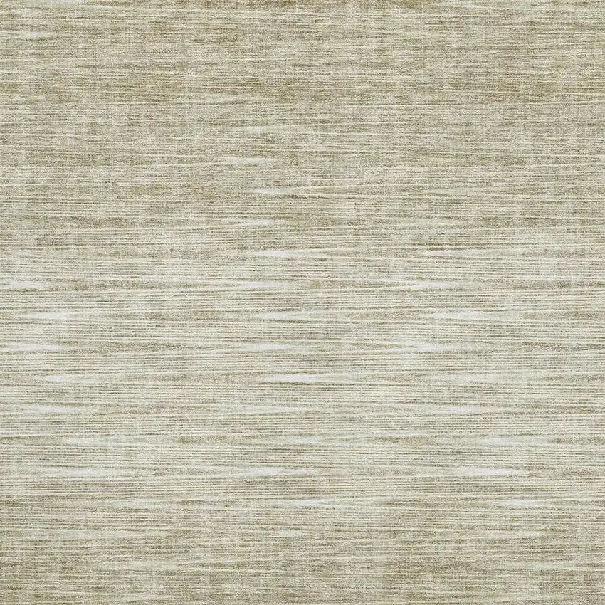 Khaki And Beige Abstract Washable Area Rug With UV Protection Photo 3