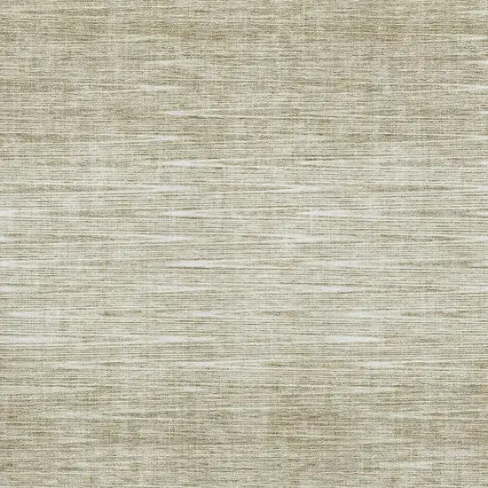 Khaki And Beige Abstract Washable Area Rug With UV Protection Photo 3