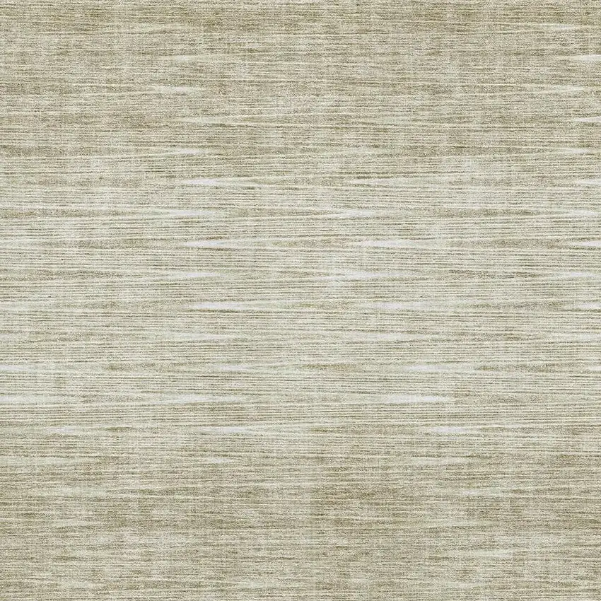 Khaki And Beige Abstract Washable Area Rug With UV Protection Photo 3