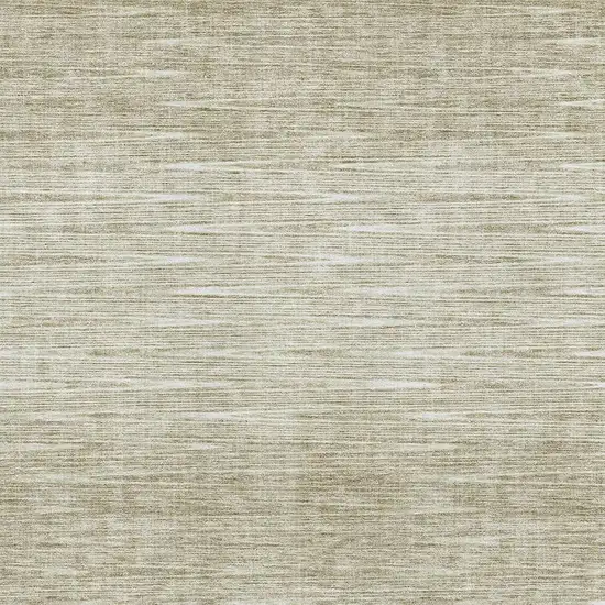 Khaki And Beige Abstract Washable Area Rug With UV Protection Photo 3