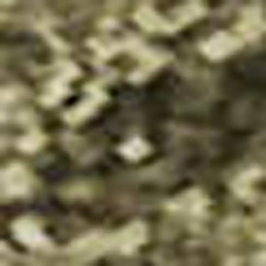 Khaki And Beige Abstract Washable Area Rug With UV Protection Photo 1