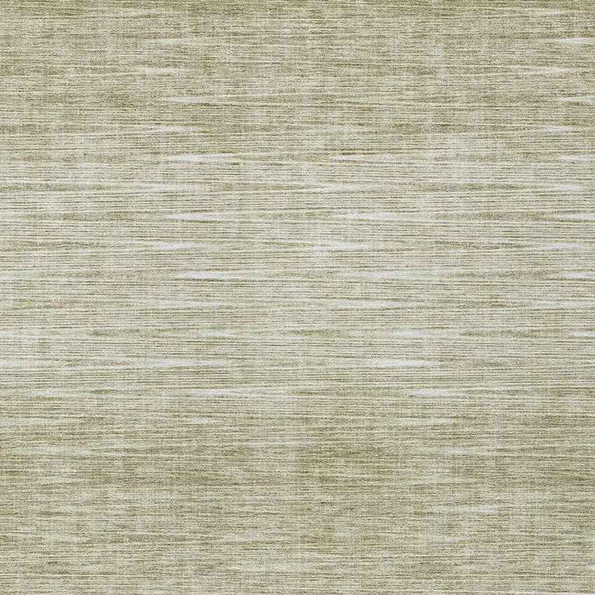 Khaki And Beige Abstract Washable Indoor Outdoor Area Rug Photo 6