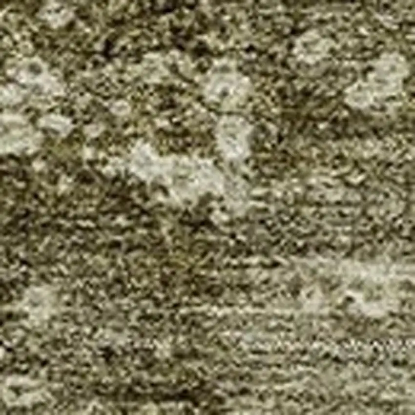 Khaki And Ivory Abstract Washable Indoor Outdoor Area Rug Photo 3