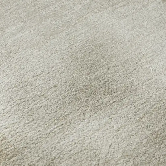 Khaki And Ivory Geometric Washable Area Rug With UV Protection Photo 1