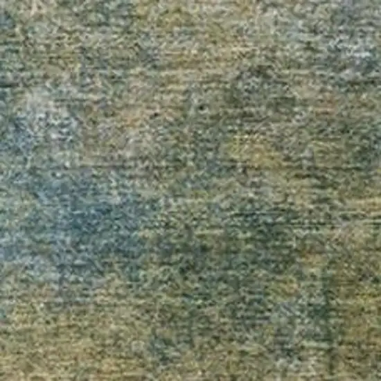 Khaki And Navy Blue Abstract Washable Indoor Outdoor Area Rug Photo 3