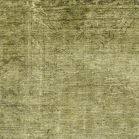 Khaki And Taupe Oriental Washable Area Rug With UV Protection Photo 2