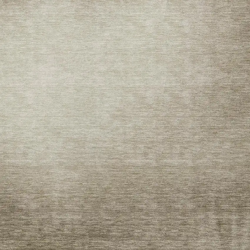 Khaki Brown And Beige Abstract Washable Indoor Outdoor Area Rug Photo 4