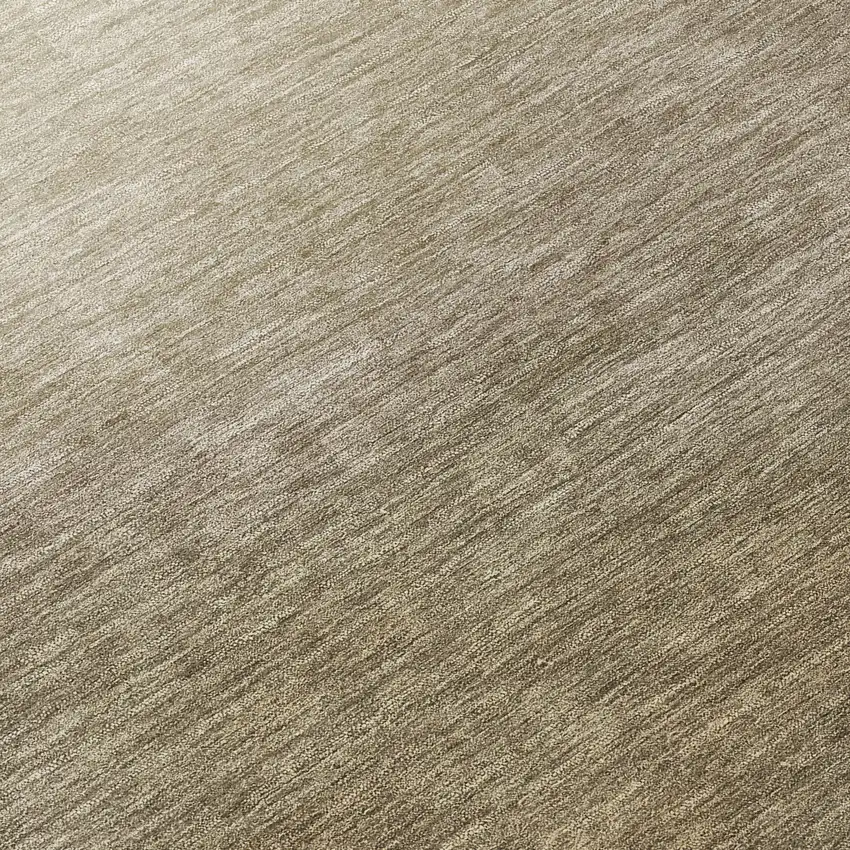 Khaki Brown And Beige Abstract Washable Indoor Outdoor Area Rug Photo 9