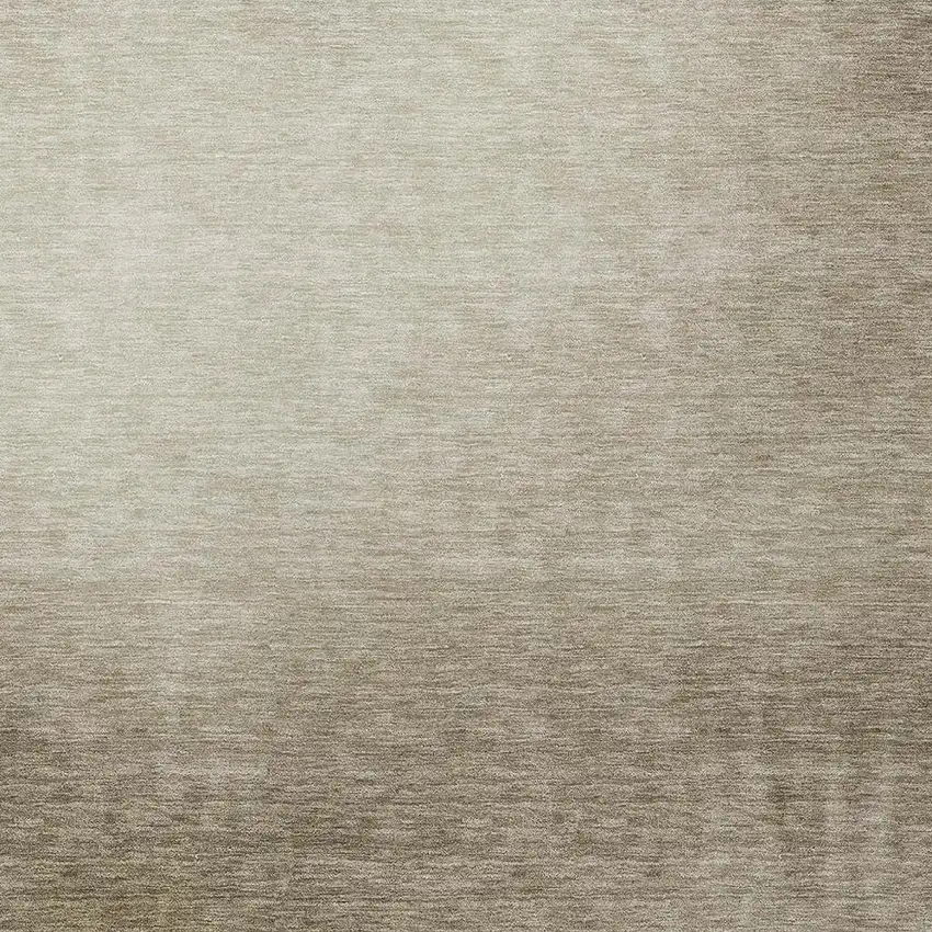 Khaki Brown And Beige Abstract Washable Indoor Outdoor Area Rug Photo 4