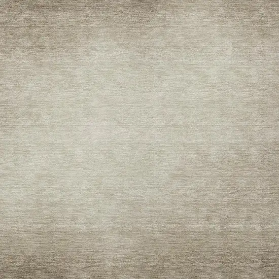 Khaki Brown And Beige Abstract Washable Indoor Outdoor Area Rug Photo 4