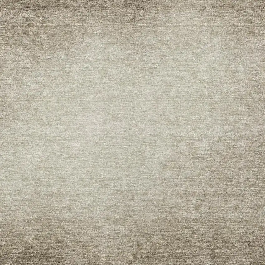 Khaki Brown And Beige Abstract Washable Indoor Outdoor Area Rug Photo 4