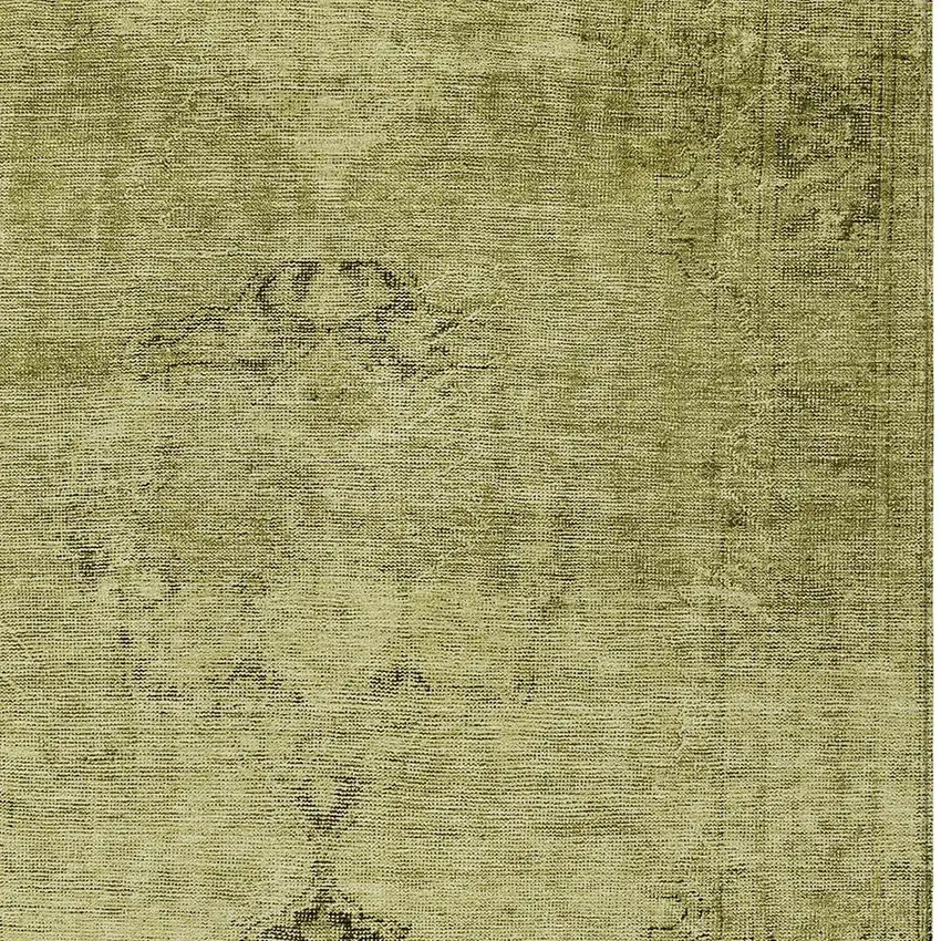 Khaki Brown And Taupe Oriental Washable Indoor Outdoor Area Rug Photo 3