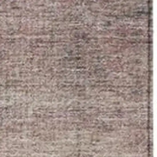 Khaki Charcoal And Ivory Abstract Washable Indoor Outdoor Area Rug Photo 3