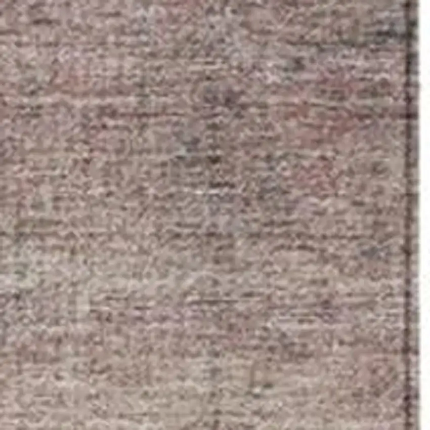 Khaki Charcoal And Ivory Abstract Washable Indoor Outdoor Area Rug Photo 3