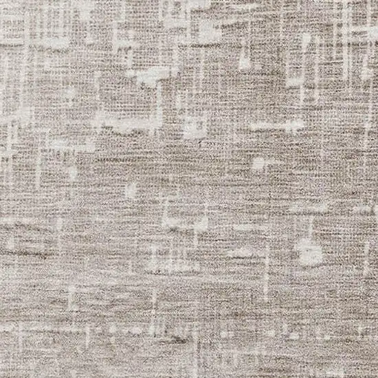 Khaki Gray And Charcoal Ombre Washable Area Rug With UV Protection Photo 2