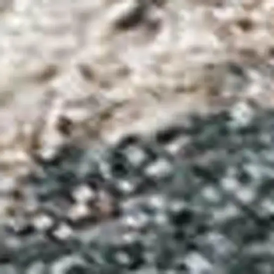 Khaki Gray And Ivory Geometric Washable Indoor Outdoor Area Rug Photo 2