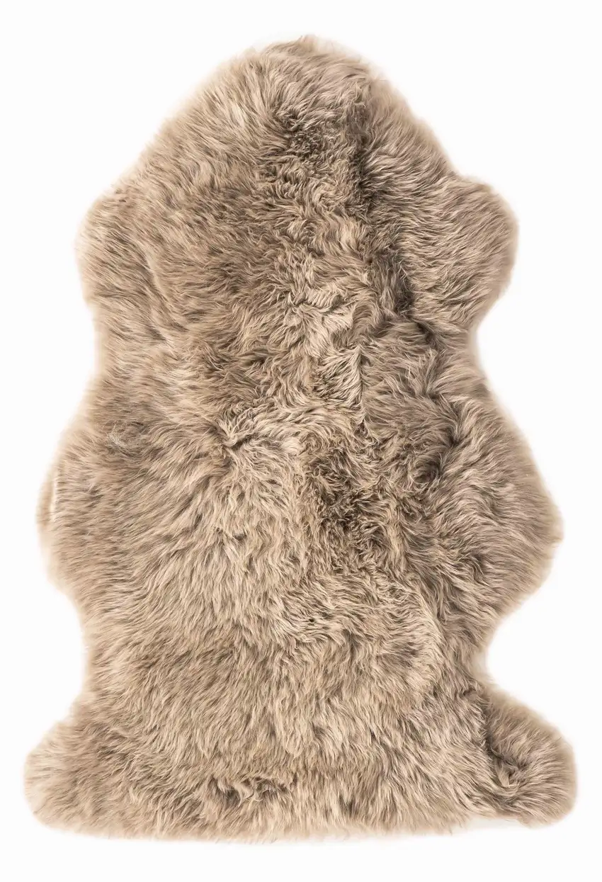 Latte New Zealand Natural Sheepskin Rug Photo 6