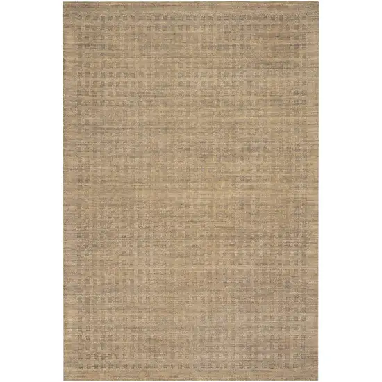 Latte Wool Area Rug Photo 2