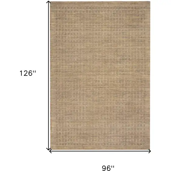 Latte Wool Area Rug Photo 3