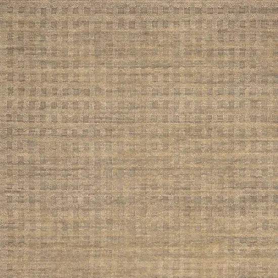 Latte Wool Area Rug Photo 8