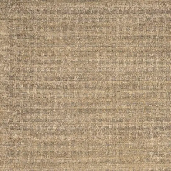 Latte Wool Area Rug Photo 3