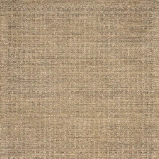 Latte Wool Area Rug Photo 4