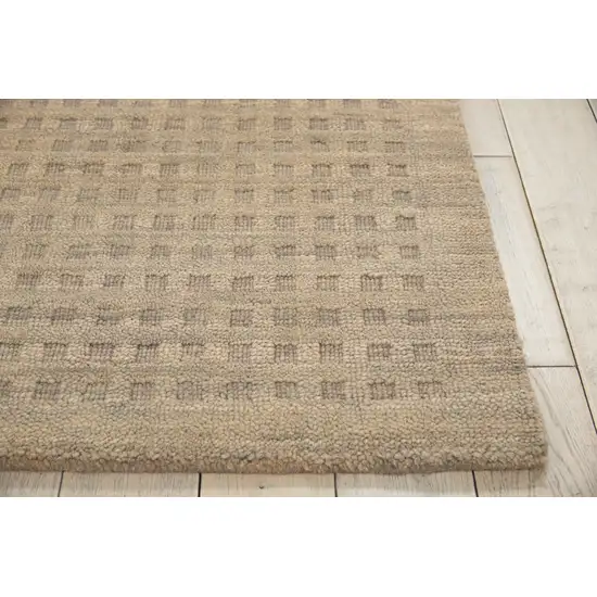 Latte Wool Area Rug Photo 7