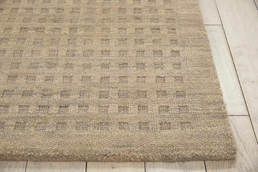 Latte Wool Area Rug Photo 7
