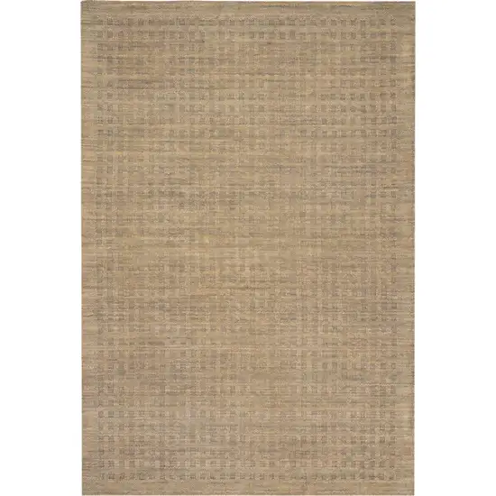Latte Wool Area Rug Photo 2