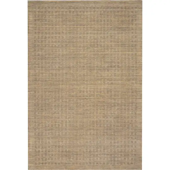 Latte Wool Area Rug Photo 8